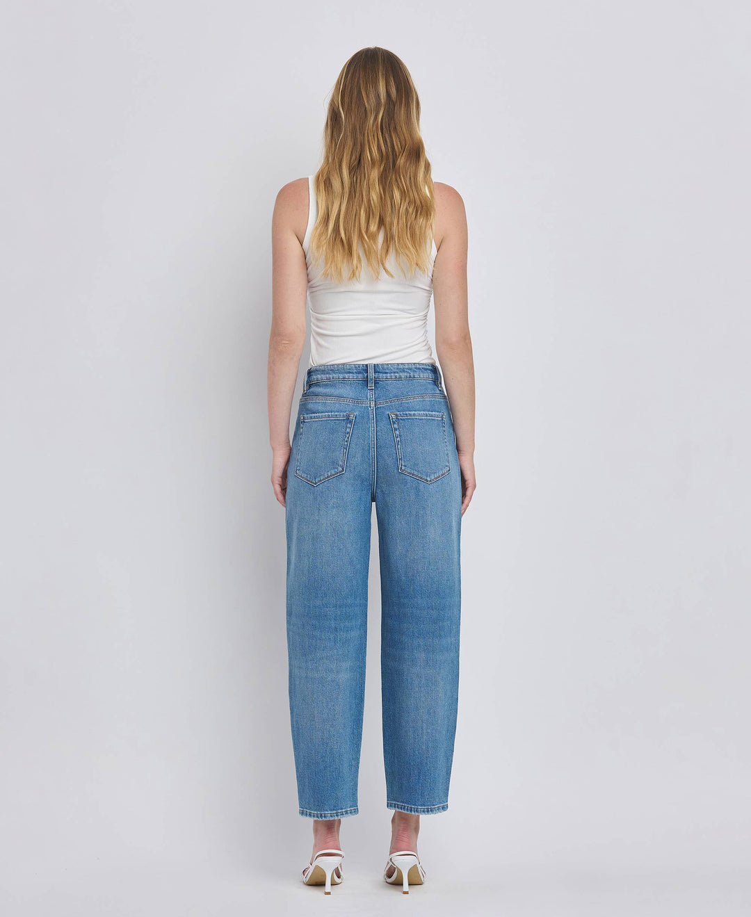 Vervet Kate Barrel Denim