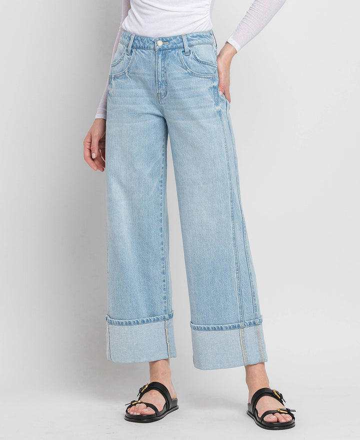 Vervet Kris Cuffed Baggy Denim