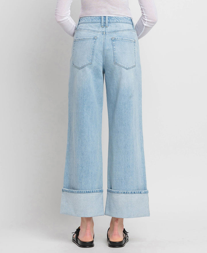 Vervet Kris Cuffed Baggy Denim