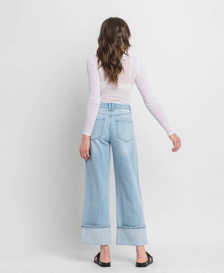 Vervet Kris Cuffed Baggy Denim