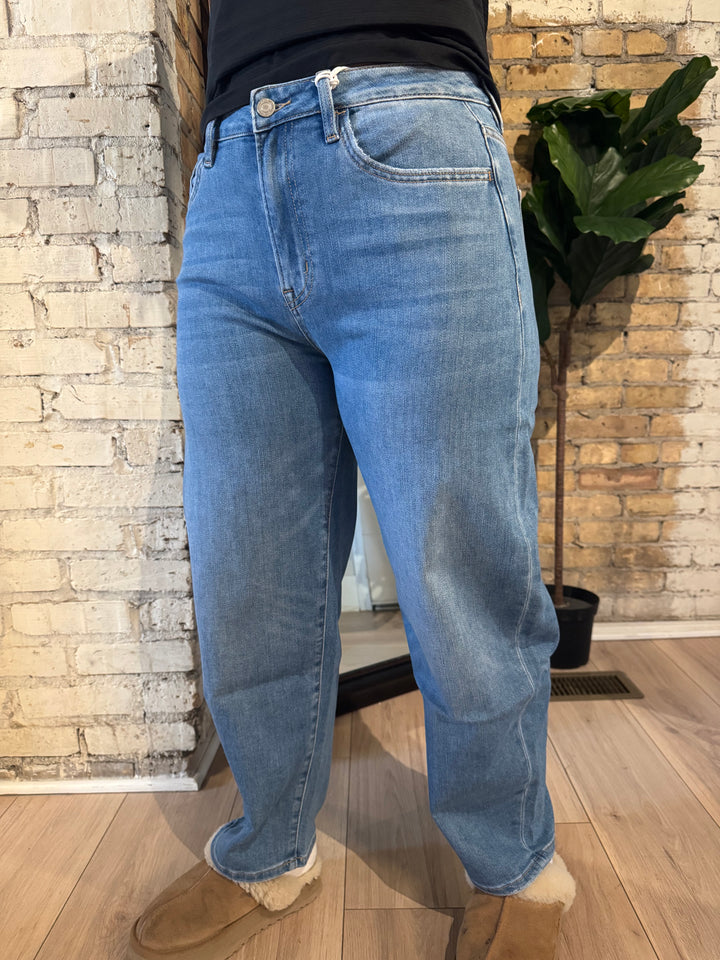 Vervet Kate Barrel Denim