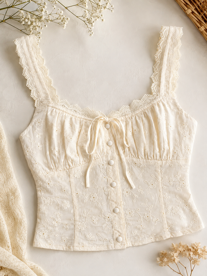The Wildflower Lace Corset Top