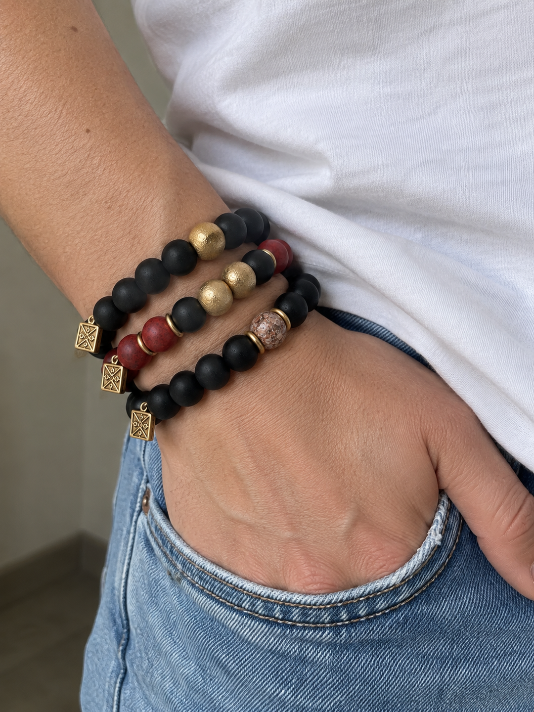 Spirit Squad Beaded Bracelets