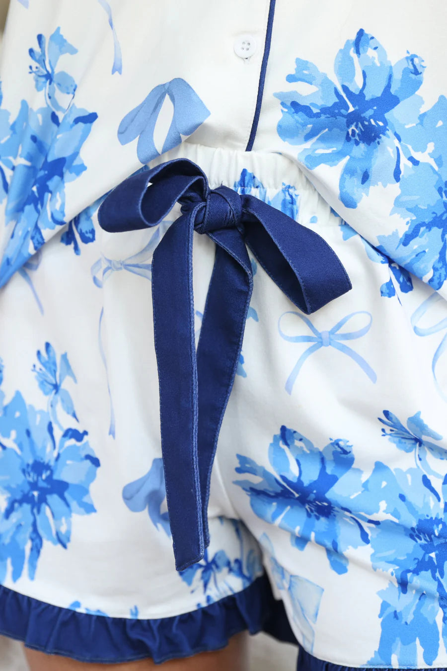 PRE-ORDER Azure Blossom Pajama Set