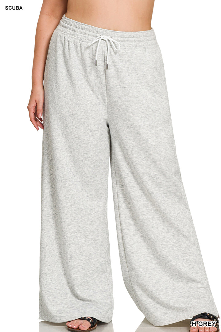 The Tiffany Mid-Rise Wide Leg Pant