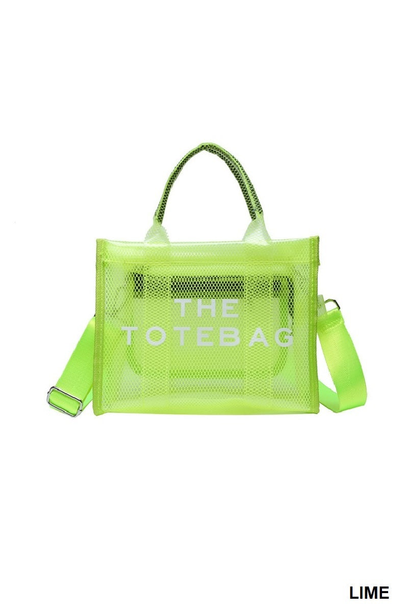 Neon Fashion Tote - Final Sale