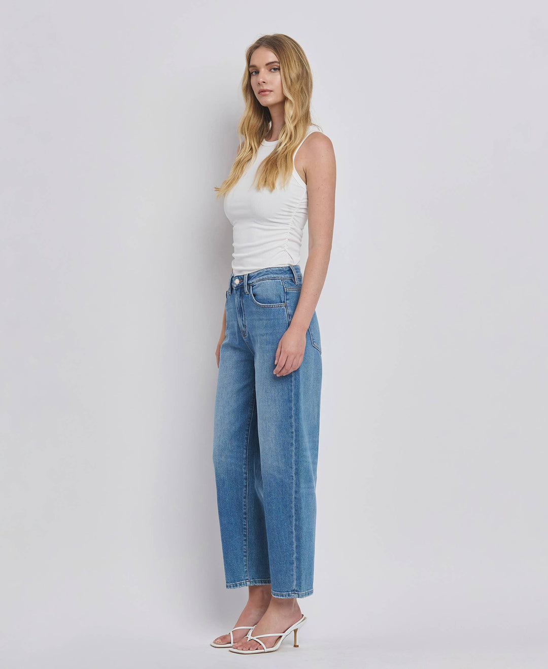 Vervet Kate Barrel Denim
