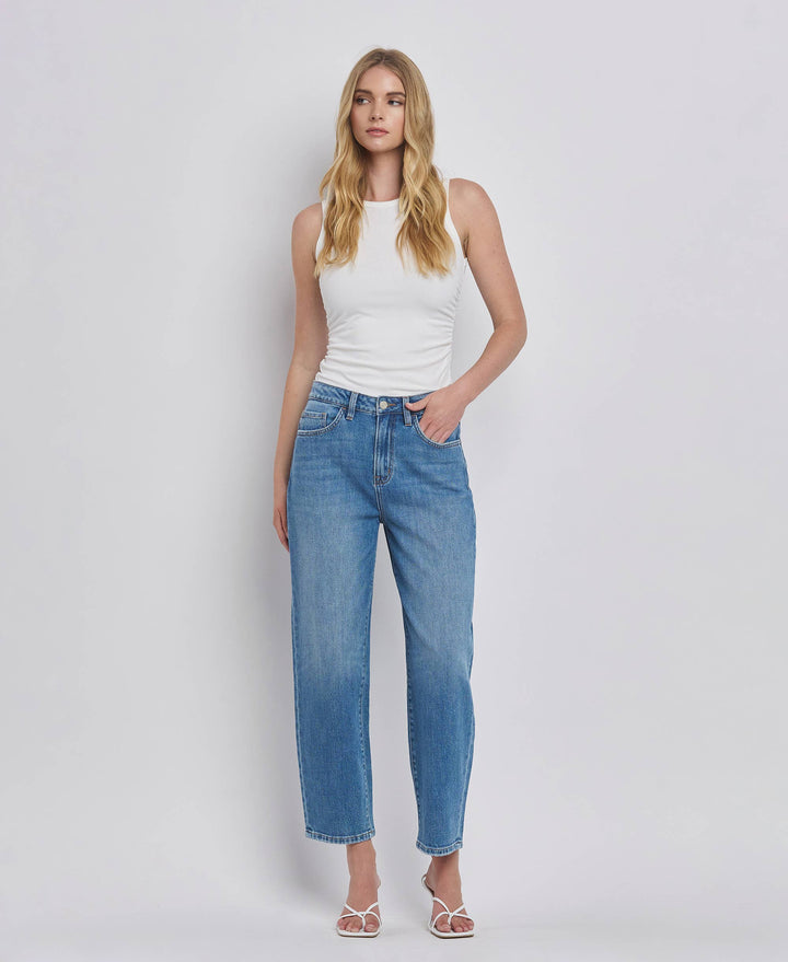 Vervet Kate Barrel Denim