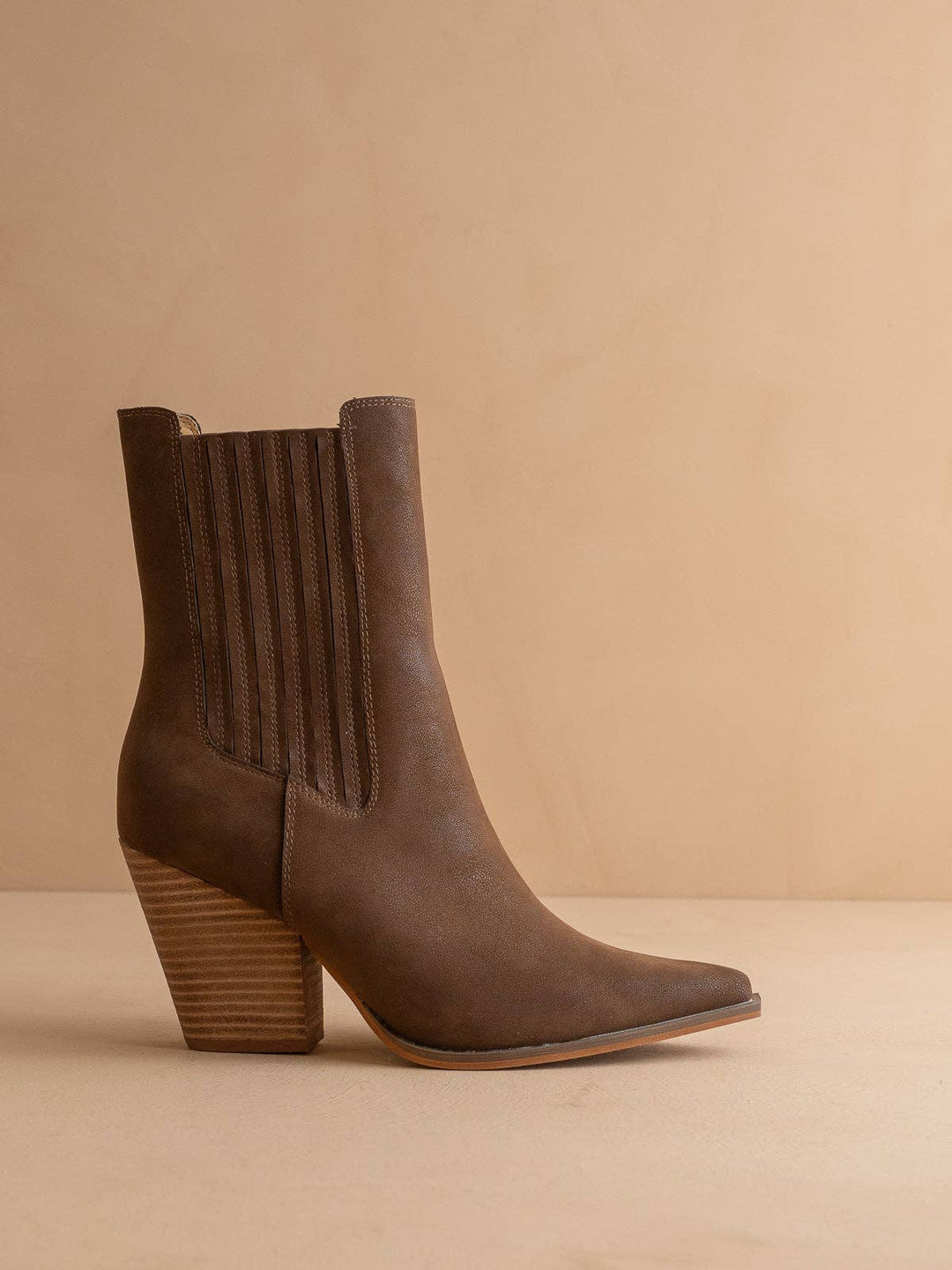 Lydia Pointed Toe Western Bootie