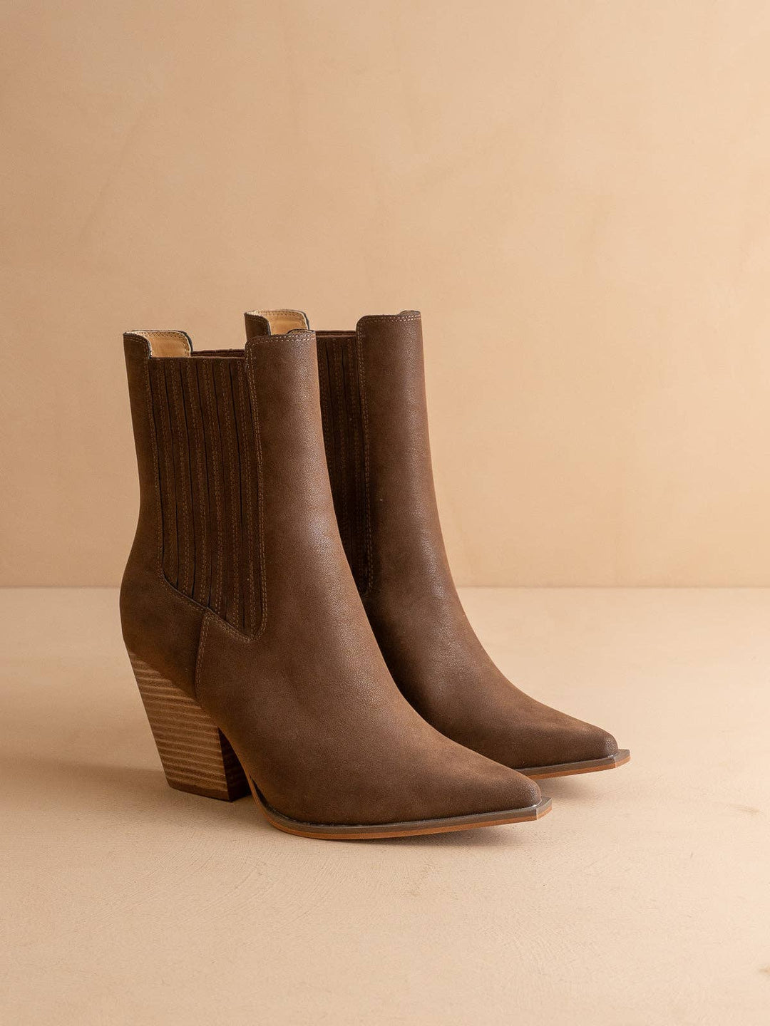Lydia Pointed Toe Western Bootie