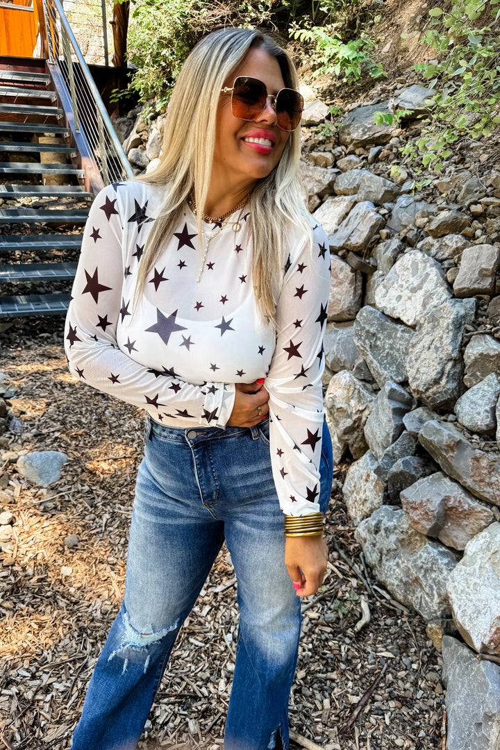 Star Mesh Top